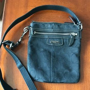 Coach cross body purse